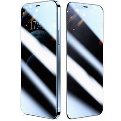 Apple iPhone 16E Zore Rika Premium Privacy Tempered Glass Screen Protector - 1