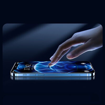 Apple iPhone 16E Zore Rika Premium Privacy Tempered Glass Screen Protector - 7