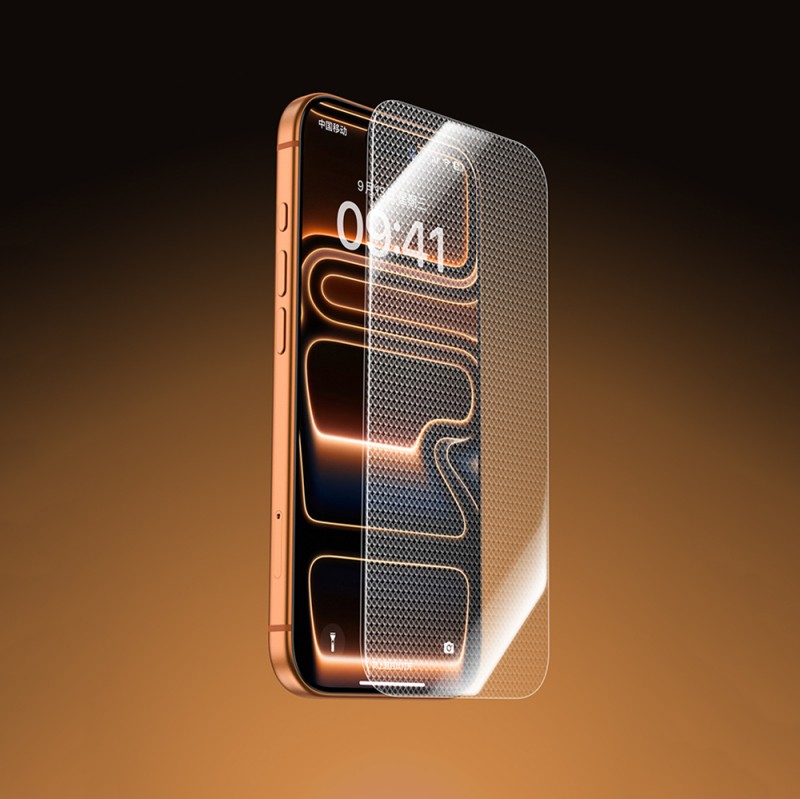 Apple iPhone 17 Air Benks Glass Warrior 2.0 EZFita Safir Cam Ekran Koruyucu + Kolay Uygulama Aparatı - 14