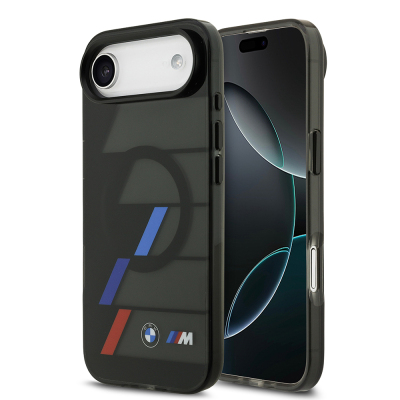 Apple iPhone 17 Air Case BMW Original Licensed M-Safe Charging Feature IML Printed Three Color M Design Cover - BMW
