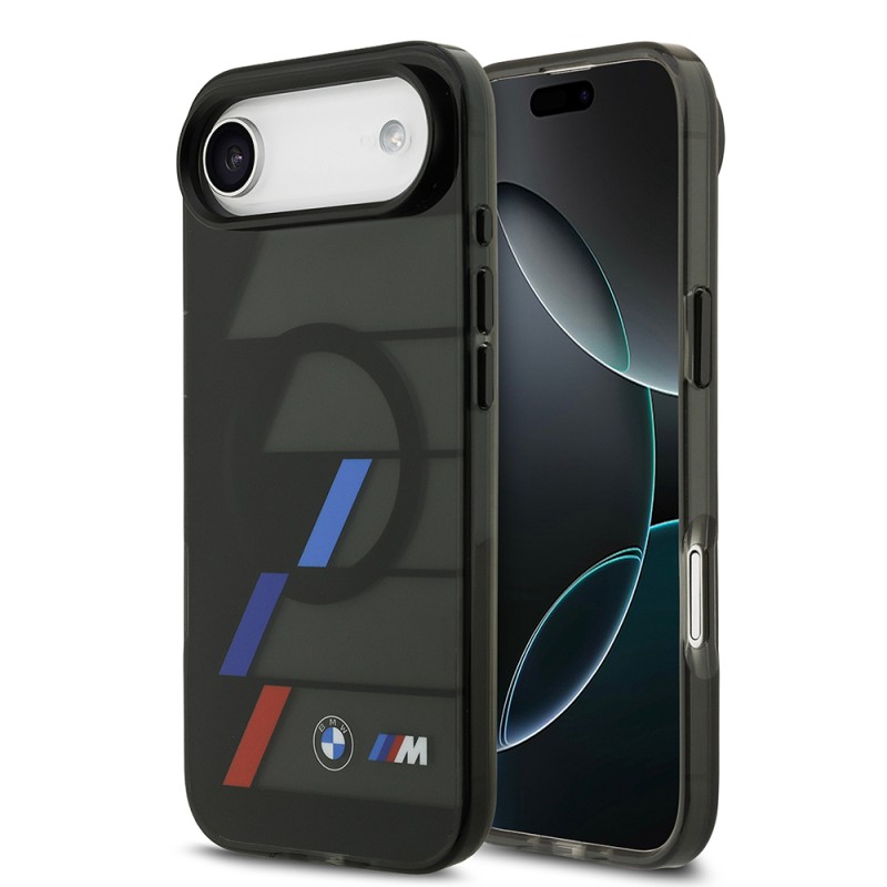 Apple iPhone 17 Air Case BMW Original Licensed M-Safe Charging Feature IML Printed Three Color M Design Cover - 1