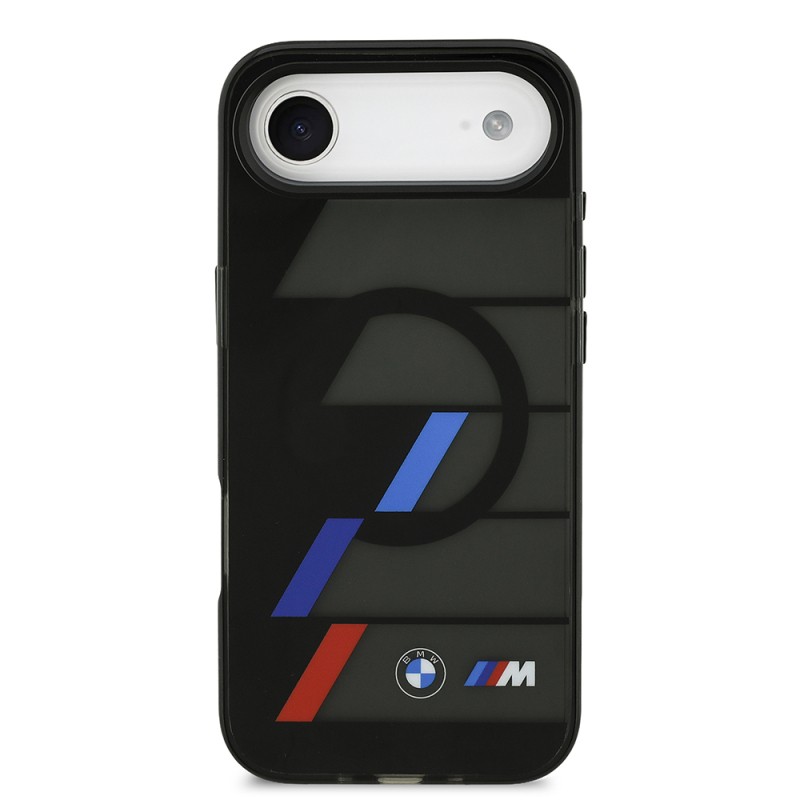 Apple iPhone 17 Air Case BMW Original Licensed M-Safe Charging Feature IML Printed Three Color M Design Cover - 4