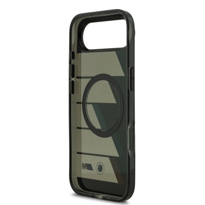 Apple iPhone 17 Air Case BMW Original Licensed M-Safe Charging Feature IML Printed Three Color M Design Cover - 8