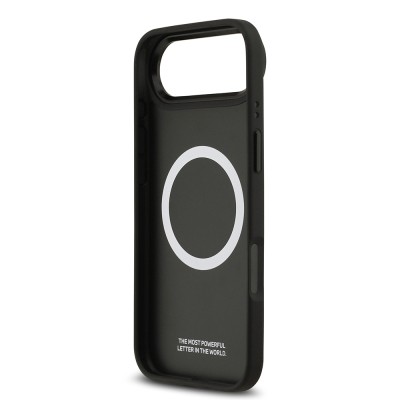 Apple iPhone 17 Air Case BMW Original Licensed M-Safe Charging Feature Metal BMW and M Logo PU Carbon Design Cover - 16
