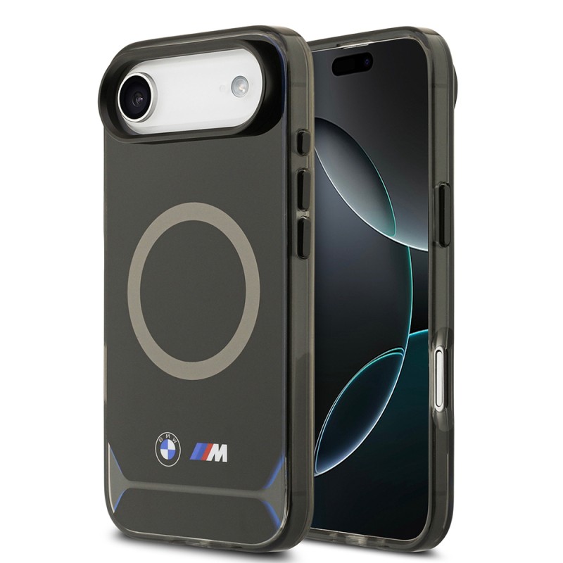 Apple iPhone 17 Air Case BMW Original Licensed M-safe Charging Feature Metal Button Design IML Printed M Design Cover - 2