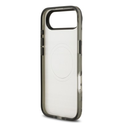 Apple iPhone 17 Air Case BMW Original Licensed M-Safe Charging Feature Metal Camera Button Horizontal Stripe M Design Cover - 8