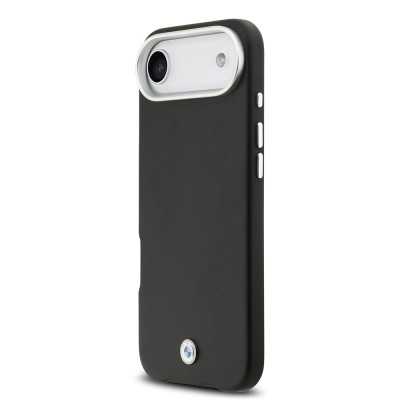Apple iPhone 17 Air Case BMW Original Licensed M-Safe Charging Feature Metal Logo Full Cover Leather Cover - 11