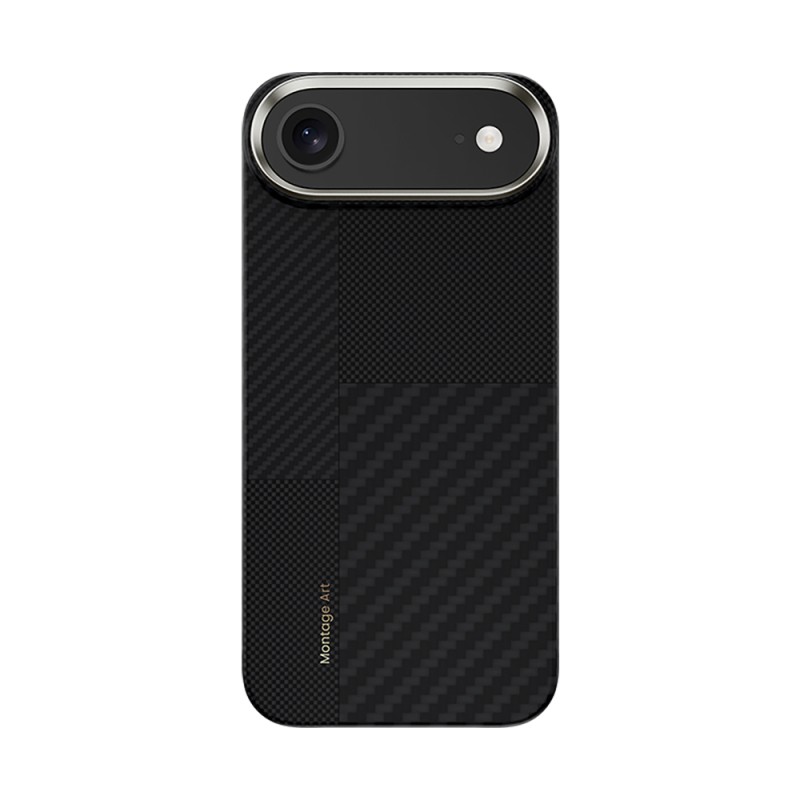 Apple iPhone 17 Air Case Carbon Fiber Benks Montage ArmorAir Kevlar Cover with M-safe Charging - 2