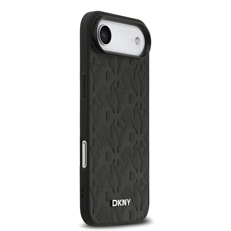 Apple iPhone 17 Air Case DKNY Original Licensed M-safe Charging Feature 3D Printed Grid Pattern Cover - 5