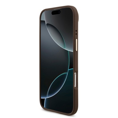 Apple iPhone 17 Air Case Guess Original Licensed 4G Large Metal Logo Thick Strap Cover - 20
