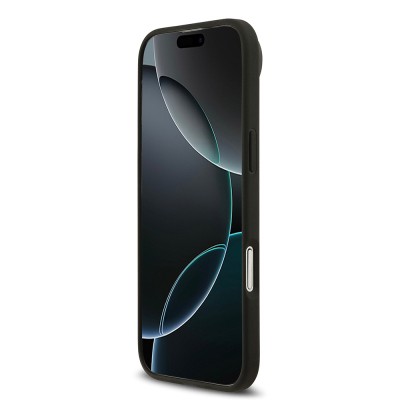 Apple iPhone 17 Air Case Guess Original Licensed M-safe Charging Feature Circle Classic Cover Text Logo - 14