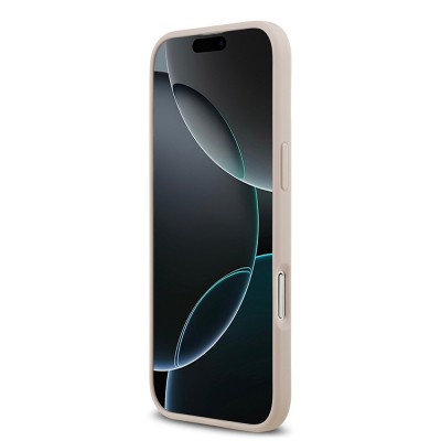 Apple iPhone 17 Air Case Guess Original Licensed M-safe Charging Feature Circle Classic Cover Text Logo - 20