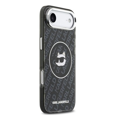 Apple iPhone 17 Air Case Karl Lagerfeld Original Licensed IML Printed Choupette Heads Cover - 5