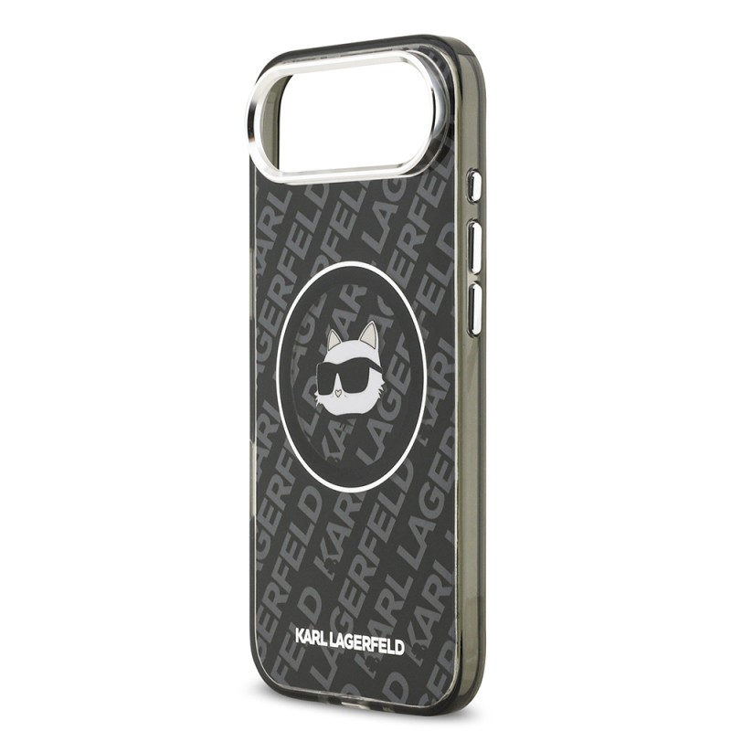 Apple iPhone 17 Air Case Karl Lagerfeld Original Licensed IML Printed Choupette Heads Cover - 7