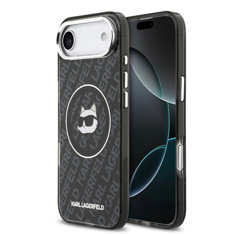 Apple iPhone 17 Air Case Karl Lagerfeld Original Licensed IML Printed Choupette Heads Cover - 2