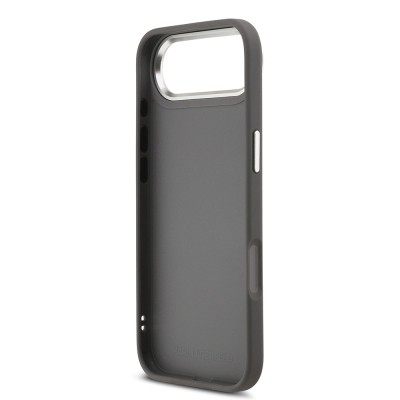 Apple iPhone 17 Air Case Karl Lagerfeld Original Licensed Metal Logo K&C Heads Pin Cover - 15