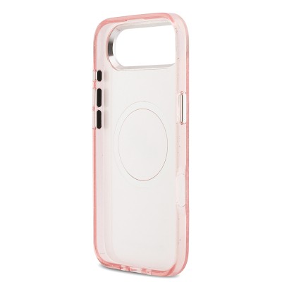 Apple iPhone 17 Air Case Karl Lagerfeld Original Licensed Shining Glittery Karl & Choupette Heads Cover - 10