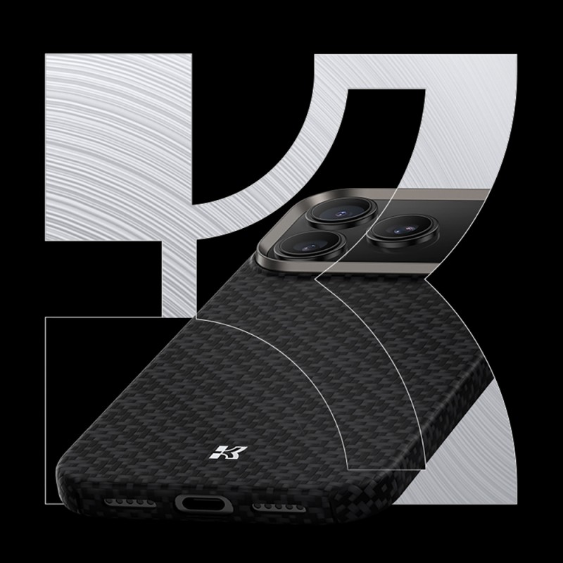 Apple iPhone 17 Air Case M-Safe Charging Feature Benks ArmorAir ArmorGrid Series Kevlar Cover - 7
