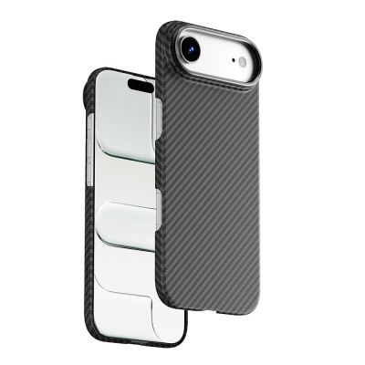 Apple iPhone 17 Air Case M-safe Charging Feature Camera Stand Wiwu DCC-206 Aramid Air Cover - 2