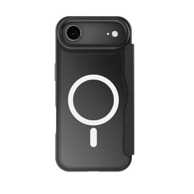 Apple iPhone 17 Air Case M-Safe Charging Feature Raptic Air Folio Transparent Card Holder Cover Case - 10