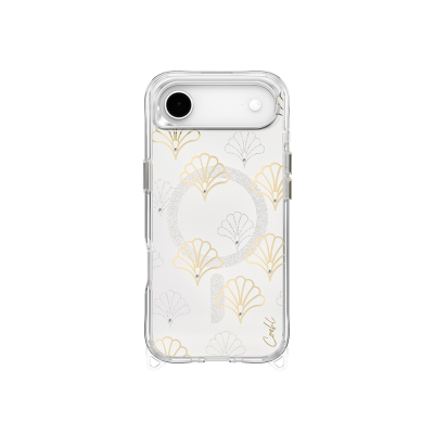 Apple iPhone 17 Air Case M-safe Charging Feature Transparent Patterned Back Surface Coehl Maree Cover - Coehl