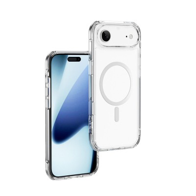 Apple iPhone 17 Air Case M-safe Charging Feature Wiwu MCC-702 Titanium Pro Series Hard PC Cover - 2