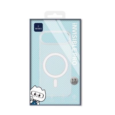 Apple iPhone 17 Air Case M-safe Charging Feature Wiwu YXK-207 Invisible Pro Hard PC Cover - 5