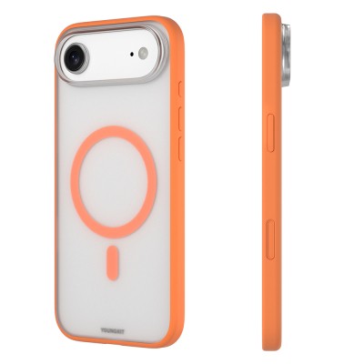 Apple iPhone 17 Air Case M-safe Charging Feature Youngkit Clear Series Cover - 7