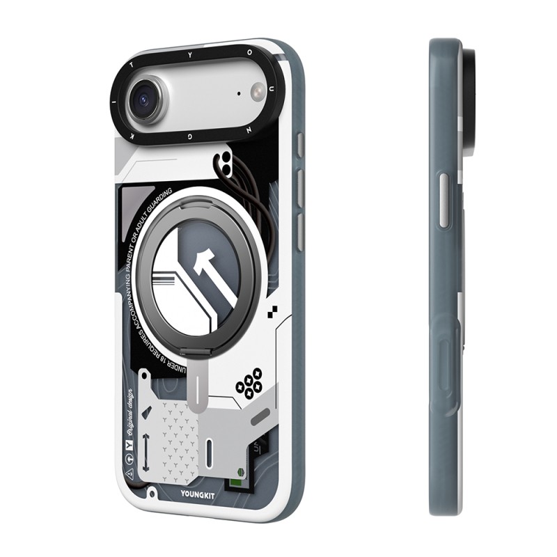 Apple iPhone 17 Air Case M-safe Charging Feature Youngkit Starship Series Cover - 6