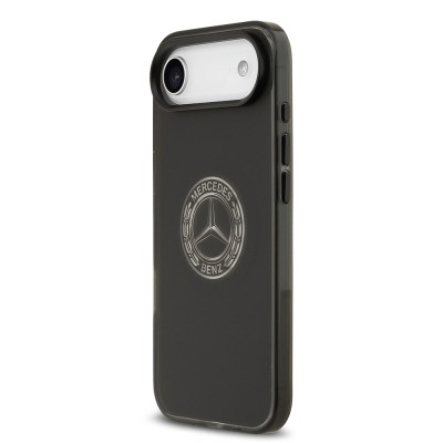 Apple iPhone 17 Air Case Mercedes Benz Original Licensed M-Safe Charging Feature Frosted PC Nostalgic Star Design Cover - 10