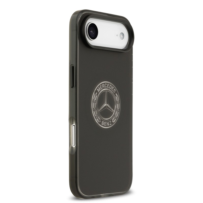 Apple iPhone 17 Air Case Mercedes Benz Original Licensed M-Safe Charging Feature Frosted PC Nostalgic Star Design Cover - 12
