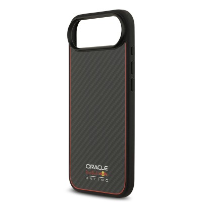 Apple iPhone 17 Air Case Redbull Original Licensed M-safe Charging Feature Carbon Fiber Shining Logo Cover - 7