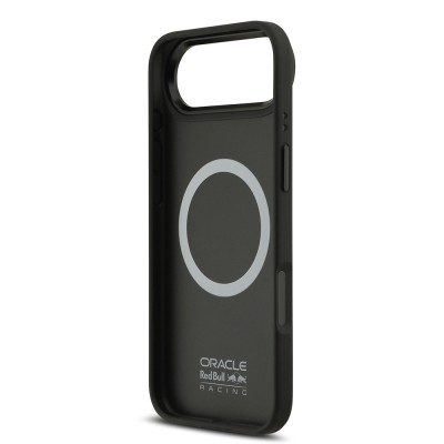Apple iPhone 17 Air Case Redbull Original Licensed M-safe Charging Feature Red Ring and Logo Embossed PU Leather Cover - 7