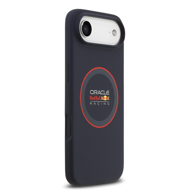Apple iPhone 17 Air Case Redbull Original Licensed M-safe Charging Feature Red Ring and Logo Silicone Cover - 5
