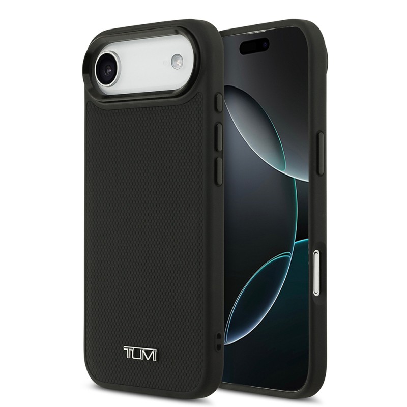 Apple iPhone 17 Air Case TUMI M-safe Charging Feature Leather Dotted Design Cover - 2