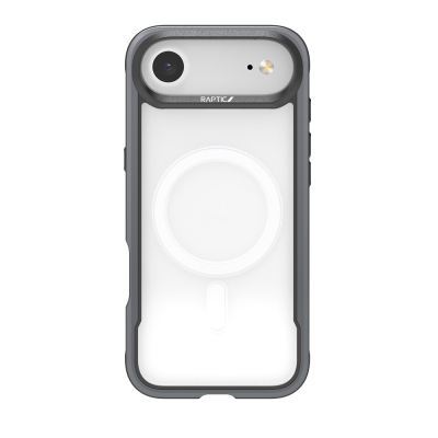 Apple iPhone 17 Air Case with M-Safe Charging Feature, Airbag, Raptic Shield Series Transparent Back Cover - Raptic
