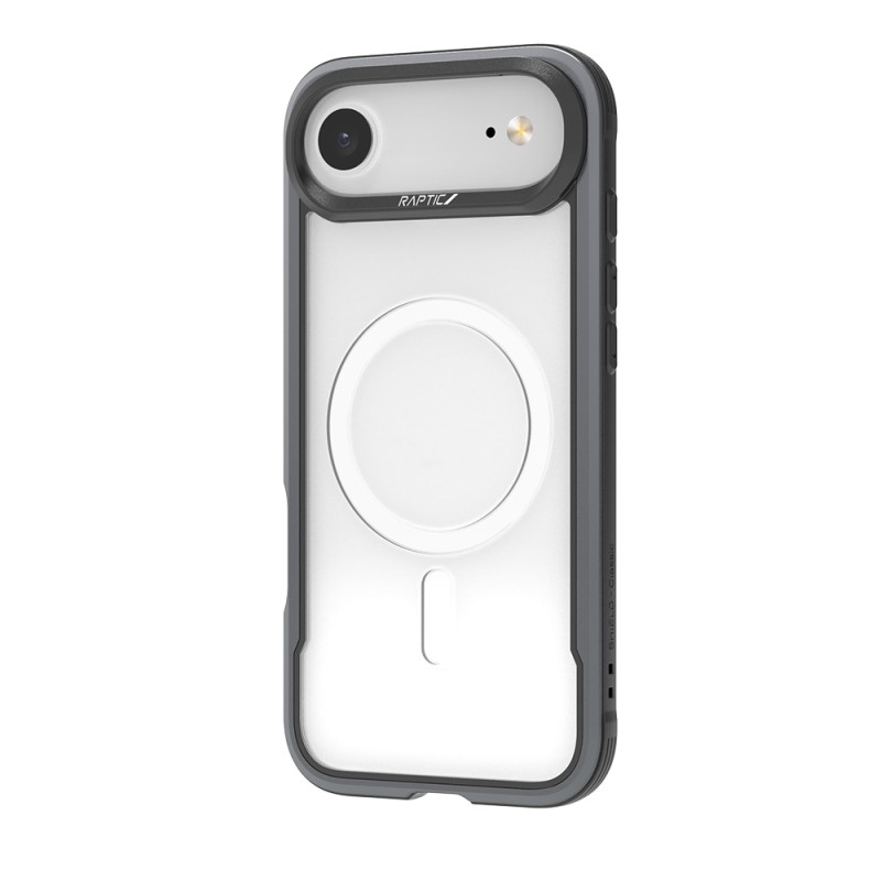 Apple iPhone 17 Air Case with M-Safe Charging Feature, Airbag, Raptic Shield Series Transparent Back Cover - 8