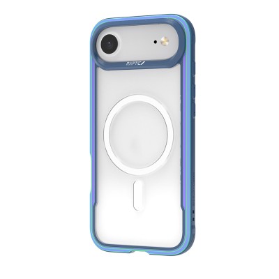 Apple iPhone 17 Air Case with M-Safe Charging Feature, Airbag, Raptic Shield Series Transparent Back Cover - 9