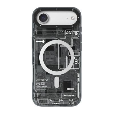 Apple iPhone 17 Air Case with M-safe Charging Feature and Camera Control Button, Youngkit Technology Series Cover - 3