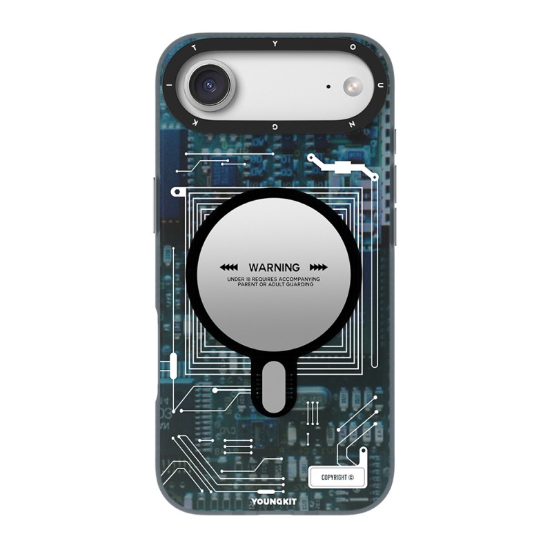Apple iPhone 17 Air Case with M-safe Charging Feature and Camera Control Button, Youngkit Technology Series Cover - 2