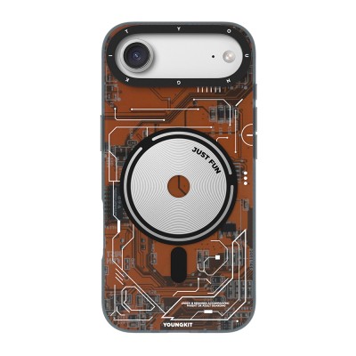 Apple iPhone 17 Air Case with M-safe Charging Feature and Camera Control Button, Youngkit Technology Series Cover - 4