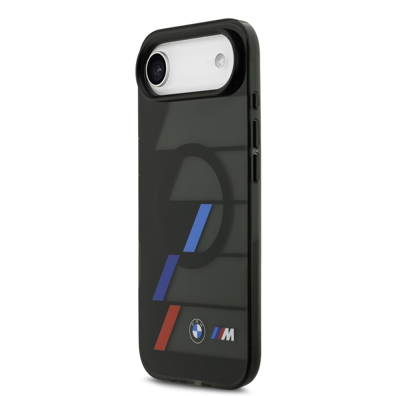 Apple iPhone 17 Air Kılıf BMW Orjinal Lisanslı M-safe Şarj Özellikli IML Baskılı Üç Renkli M Dizayn Kapak - 3