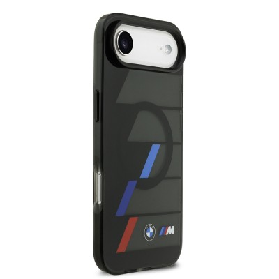 Apple iPhone 17 Air Kılıf BMW Orjinal Lisanslı M-safe Şarj Özellikli IML Baskılı Üç Renkli M Dizayn Kapak - 5