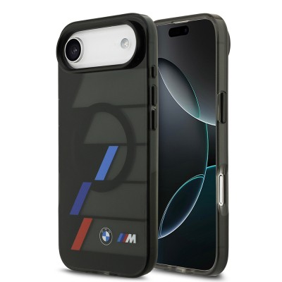 Apple iPhone 17 Air Kılıf BMW Orjinal Lisanslı M-safe Şarj Özellikli IML Baskılı Üç Renkli M Dizayn Kapak - 2