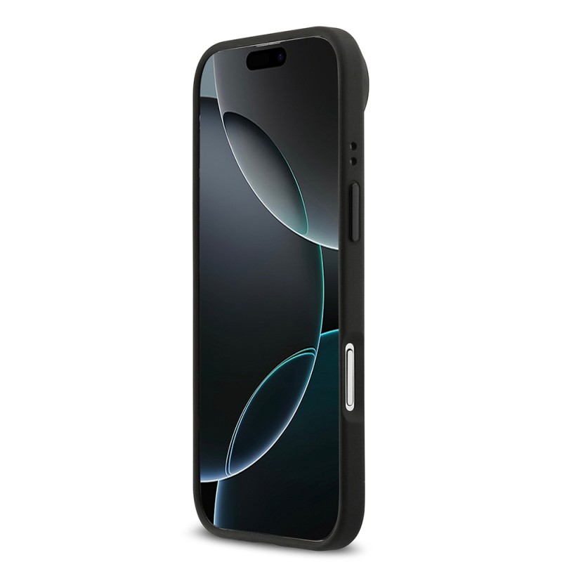 Apple iPhone 17 Air Kılıf BMW Orjinal Lisanslı M-safe Şarj Özellikli Karbon Fiber Metal Logolu Kapak - 6