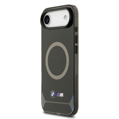 Apple iPhone 17 Air Kılıf BMW Orjinal Lisanslı M-safe Şarj Özellikli Metal Buton Tasarımlı IML Baskılı M Dizayn Kapak - 3