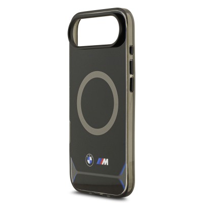 Apple iPhone 17 Air Kılıf BMW Orjinal Lisanslı M-safe Şarj Özellikli Metal Buton Tasarımlı IML Baskılı M Dizayn Kapak - 7