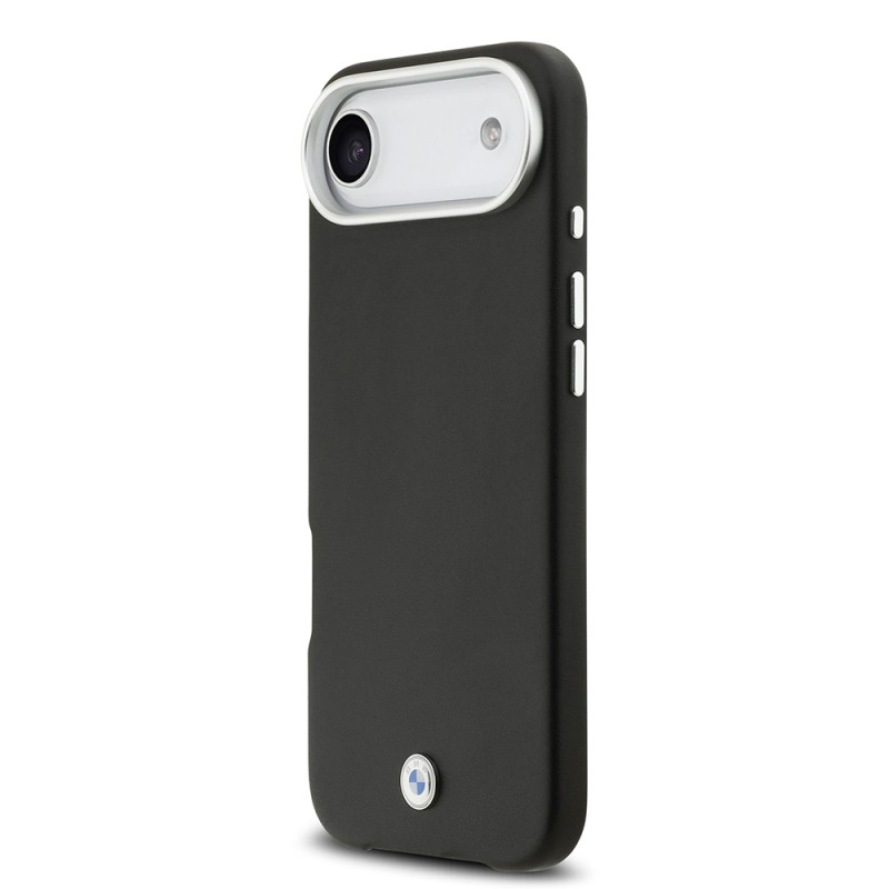 Apple iPhone 17 Air Kılıf BMW Orjinal Lisanslı M-safe Şarj Özellikli Metal Logolu Tam Kaplama Deri Kapak - 11