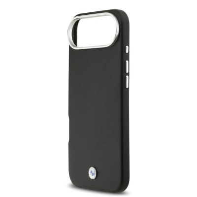 Apple iPhone 17 Air Kılıf BMW Orjinal Lisanslı M-safe Şarj Özellikli Metal Logolu Tam Kaplama Deri Kapak - 15