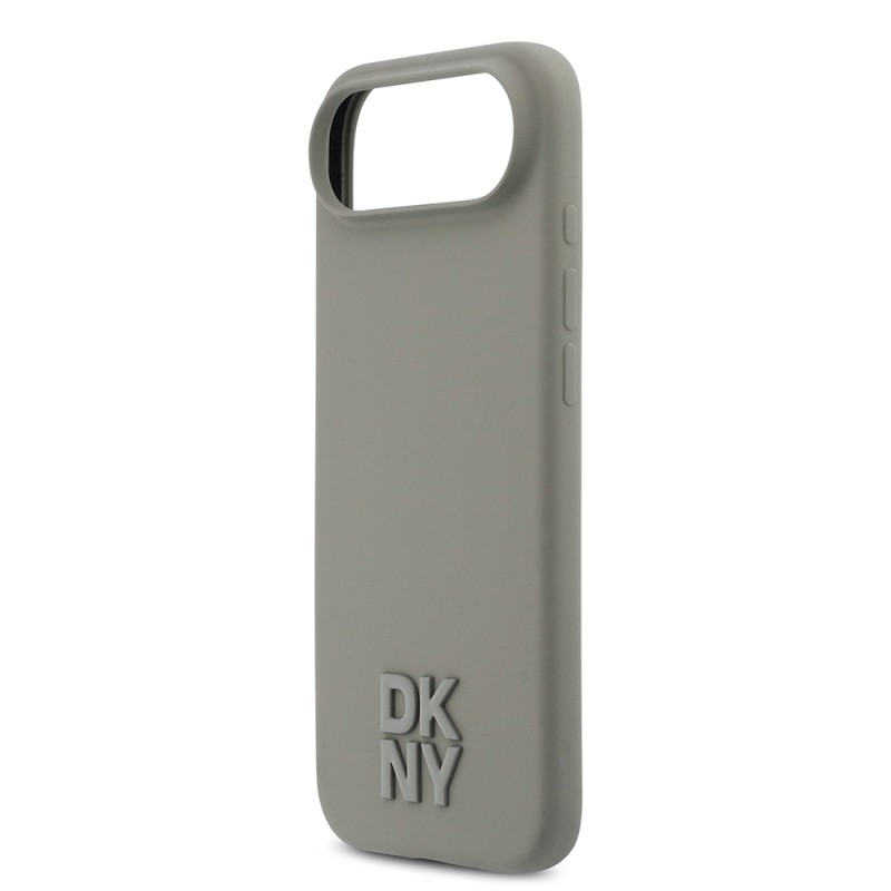 Apple iPhone 17 Air Kılıf DKNY Orjinal Lisanslı M-safe Şarj Özellikli Metal Logolu Silikon Kapak - 15